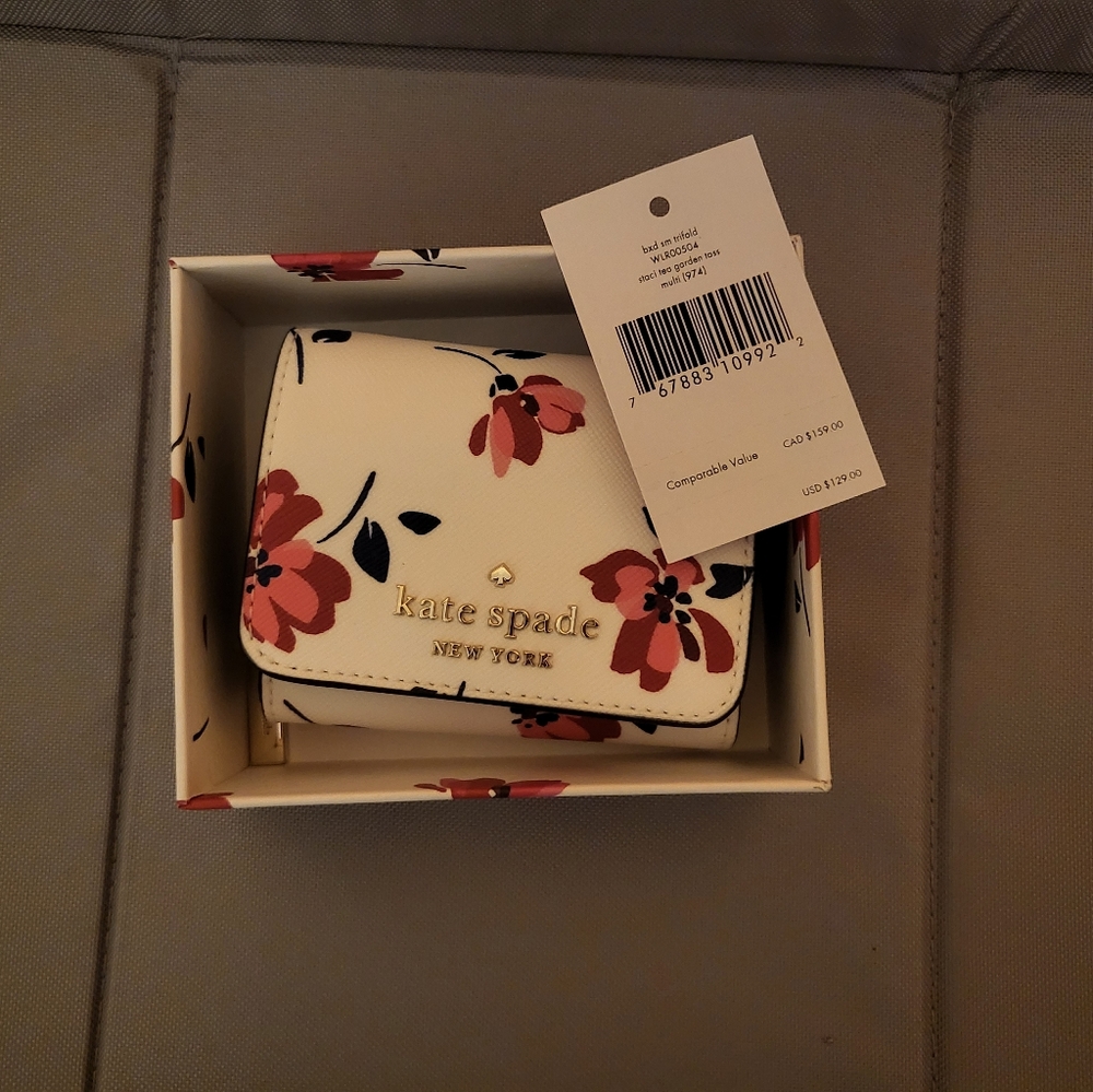 Kate Spade Staci Tea Garden Toss Wallet